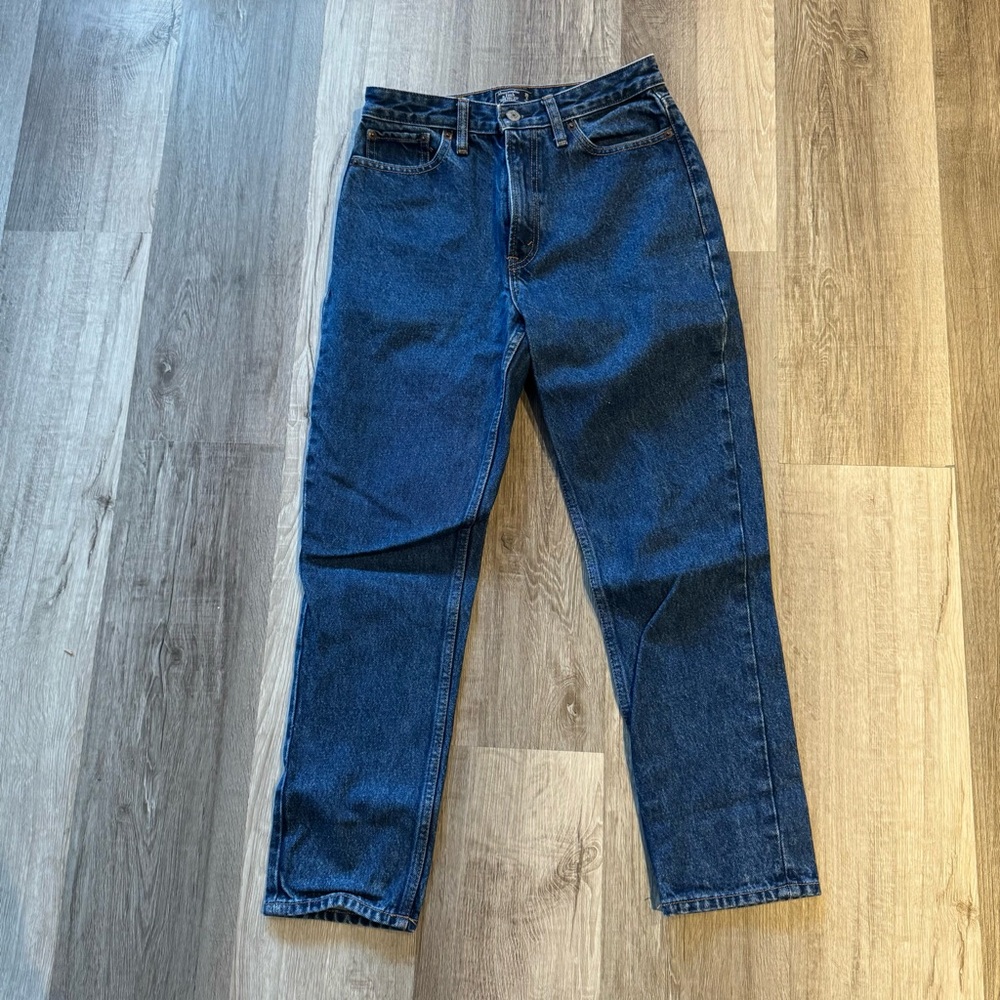 Abercrombie & Fitch Blue Straight Leg Jeans